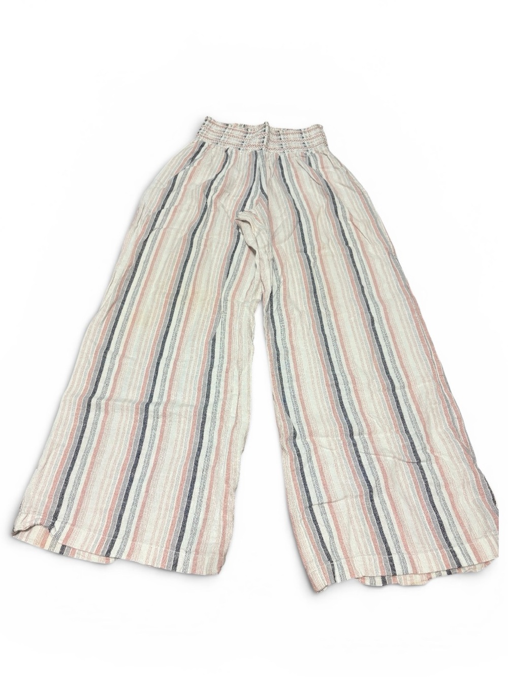 Rewash Linen Blend Striped Wide Leg Pants Women’s XL